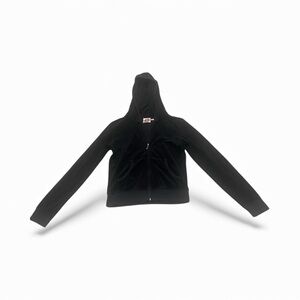 Vintage Juicy Couture Black Hooded Sweatshirt